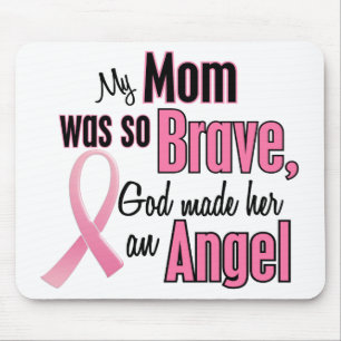 My Mum Is An Angel Breast Cancer Mouse Mat
