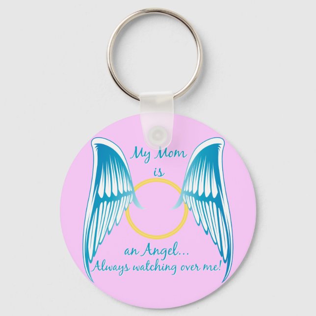 My Mum is an Angel Key Ring (Front)