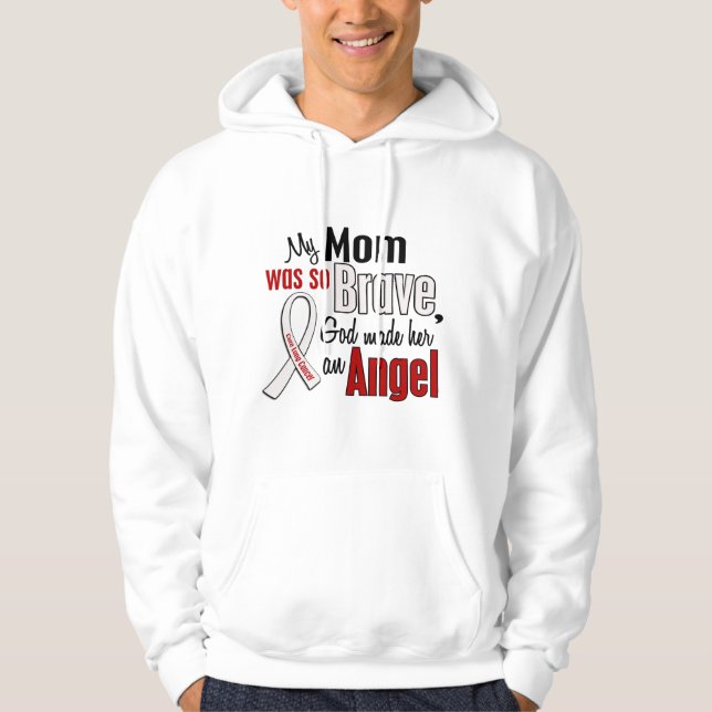 My Mum Is An Angel Lung Cancer Hoodie (Front)