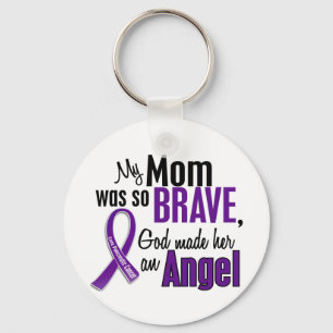 My Mum Is An Angel Pancreatic Cancer Key Ring