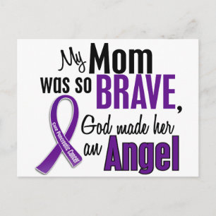 My Mum Is An Angel Pancreatic Cancer Postcard