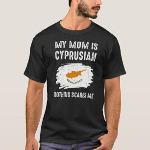 My Mum Is Cyprusian Cyprus Pride Flag Heritage Roo T-Shirt
