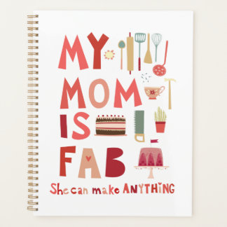 My Mum is Fab Fun Hand Lettered Planner
