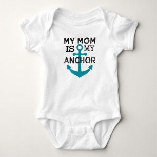 My Mum is my Anchor baby shirt