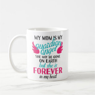 My Mum Is My Guardian Angel Mug In Memory Of Mum