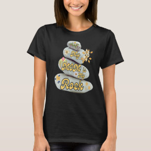 My Mum Is My Rock Love Admiration Mother's Day App T-Shirt