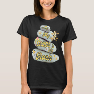 My Mum Is My Rock Love Admiration Mother's Day App T-Shirt
