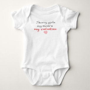 "My Mum is my Valentine"  Baby Bodysuit