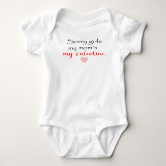 "My Mum is my Valentine"  Baby Bodysuit