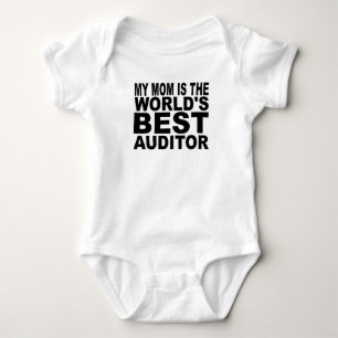 My Mum Is The World's Best Auditor Baby Bodysuit