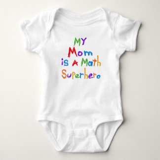My Mum Math Superhero T-shirts and Gifts