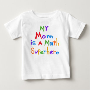 My Mum Math Superhero T-shirts and Gifts