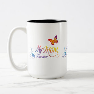My Mum, My Inspiration - Two-Tone Mug 15 oz  