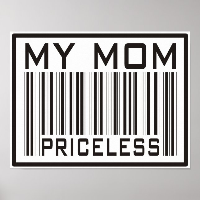 My Mum Priceless Poster (Front)