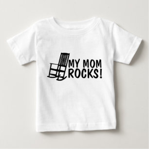 My Mum Rocks Baby T-Shirt