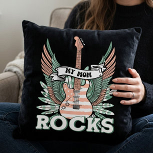 My Mum Rocks Rock Mother’s Day Unique Cushion