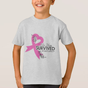 My Mum Survived Breast Cancer T-Shirt