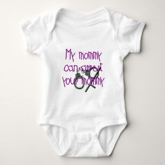 My Mummy Can Arrest Your Mummy Baby Bodysuit