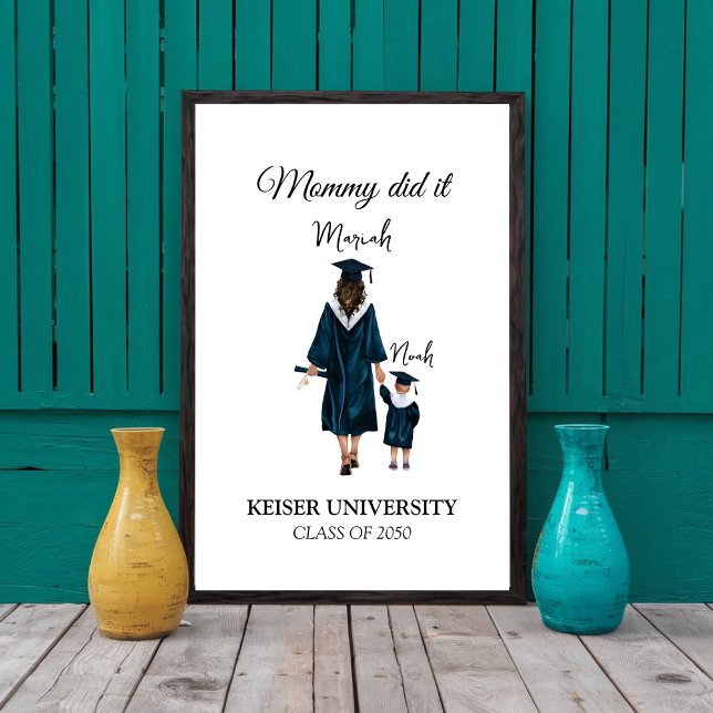 My Mummy Graduated, Mummy Did It! Poster (Creator Uploaded)