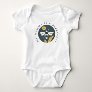 "My mummy is a beekeeper" infant one-piece Baby Bodysuit