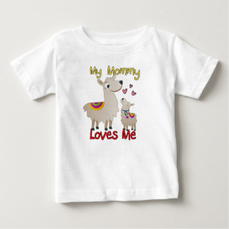 My Mummy Loves Me Llama Baby T-Shirt