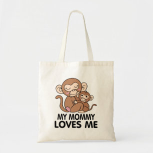 My Mummy Loves Me - Monkeys Tote Bag