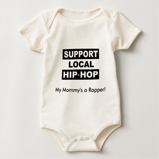 My Mummy's a Rapper! Baby Bodysuit