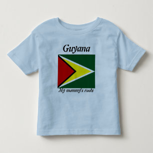 My mummy's roots guyana kids t-shirts