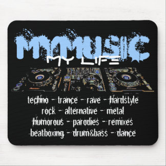 My Music My Life Mouse Mat