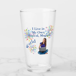 My Mystical Magical Laptop Woman Glass