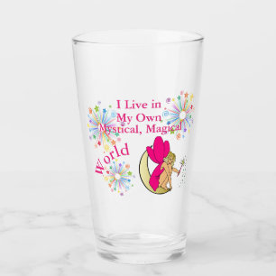 My Mystical Magical Pink Fairy Glass