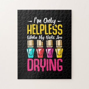 My Nails Are Drying Jigsaw Puzzle