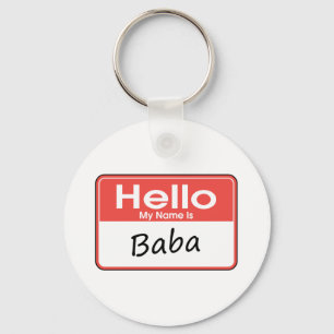 My Name is Baba Key Ring
