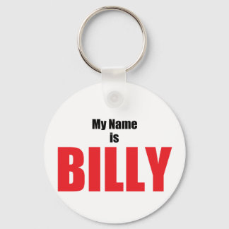 My Name is Billy Key Ring