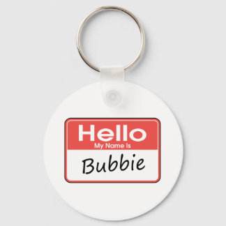 My Name is Bubbie Key Ring