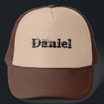 My Name is Daniel Trucker Hat<br><div class="desc">Daniel,  Boys first Names on hats,  casual head wear</div>