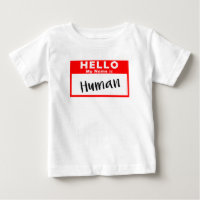 My Name is Human Gender Neutral Non Binary Tag