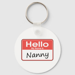 My Name is Nanny Key Ring