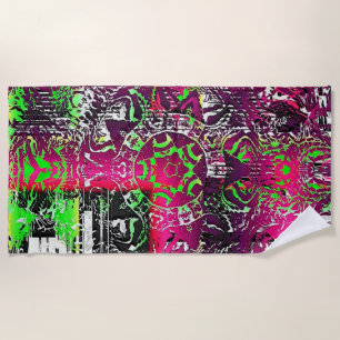 My Name Is Not Donna  Beach Towel