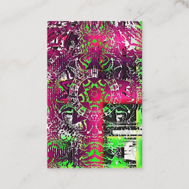 My Name Is Not Donna  Business Card (Front)