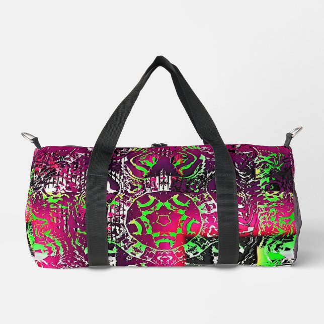 My Name Is Not Donna  Duffle Bag (Front)