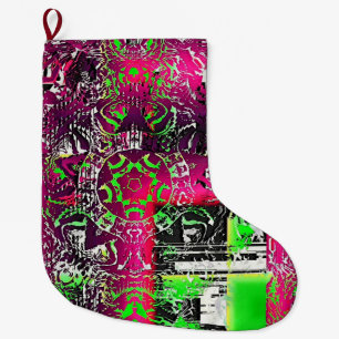 My Name Is Not Donna Large Christmas Stocking