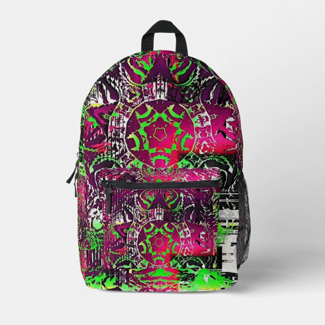 My Name Is Not Donna  Printed Backpack (Front)
