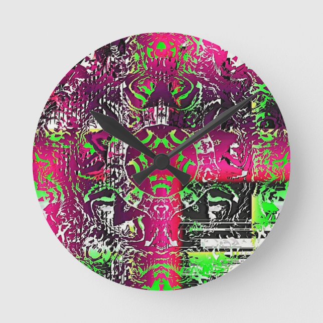My Name Is Not Donna  Round Clock (Front)