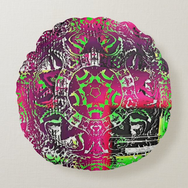 My Name Is Not Donna  Round Cushion (Front)