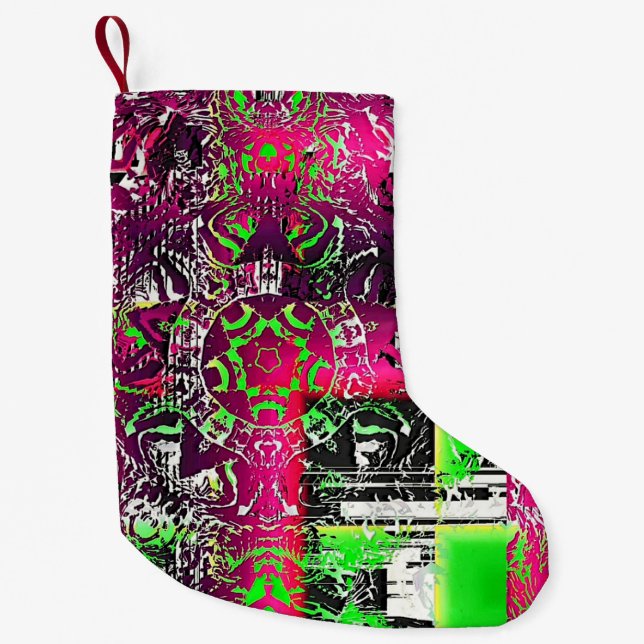 My Name Is Not Donna  Small Christmas Stocking (Front)