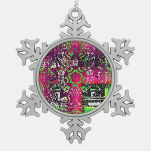 My Name Is Not Donna Snowflake Pewter Christmas Ornament