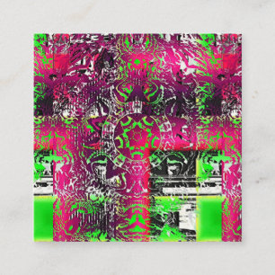 My Name Is Not Donna Square Business Card