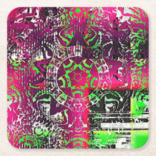 My Name Is Not Donna  Square Paper Coaster