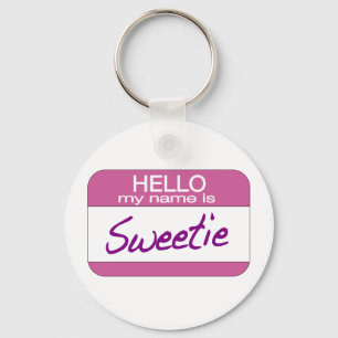 My Name is Sweetie Key Ring